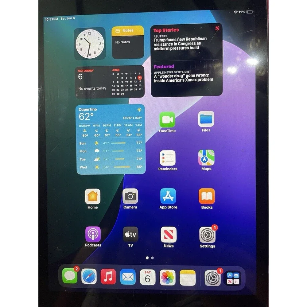 Apple iPad 7th Gen 32GB Space Gray Wi-Fi A2197 10.2
